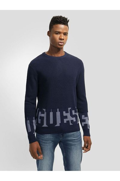 Guess Jacquar Deemer Cn Ls Outfit