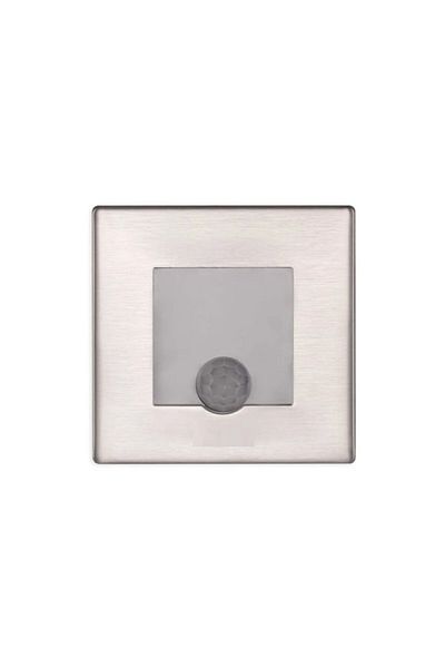 Cata 1.5 W Satin Stair Lighting with Sensor - Daylight 3000K - Square CT-5183G