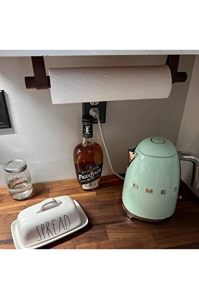 Furminator Deri Banyo Mutfak Tezgah Üstü Havlu Peçete Rulo Havluluk Mutfak Düzenleyici Organizer