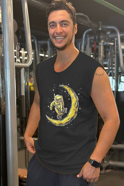 BLUU Fitness-Tanktop - Ärmelloses Sport-T-Shirt und Tanktop