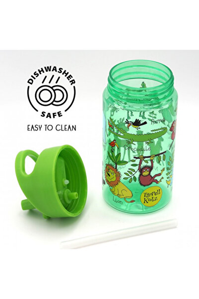 Tyrrell Katz Jungle Flask - with Straw, 400ml