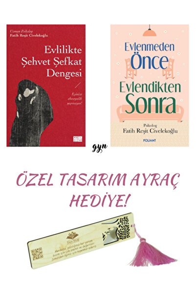 Foliant Yayınları Evlilikte Şehvet Şefkat Dengesi ve Evlenmeden Önce Evlendikten Sonra 2 Kitap Set (AYRAÇ HEDİYE!)