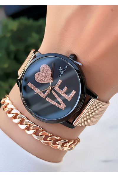 Daniel Klein Daniel Klein Campaign - Waterproof Women's Watch and Gift Bracelet