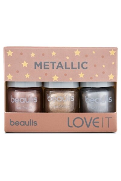 beaulis 3'lü Oje Metalik Seri