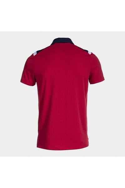 Joma Red Toledo Polo Collar Short Sleeve T-Shirt