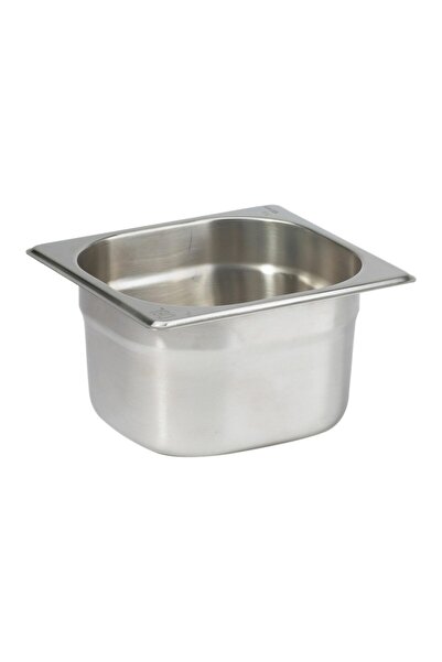Natsan Paslanmaz Çelik Gastronom/gastronorm Küvet Gn 1/6-100 (17,6 X 16,2 X 1...