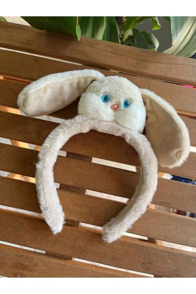 EyER Shoping Υψηλής ποιότητας VIP βελούδινο κουνέλι - Crown White