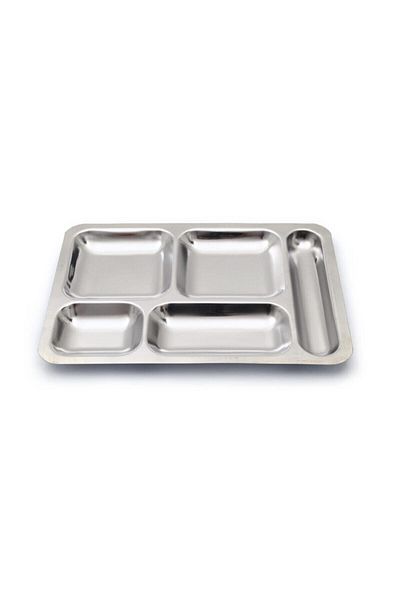 BAYDURSAN Steel Table D'hote Self-Service 5-Section Stainless