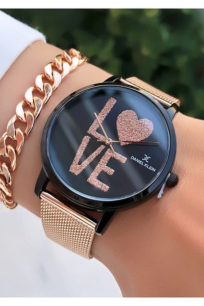Daniel Klein Daniel Klein Campaign - Waterproof Women's Watch and Gift Bracelet