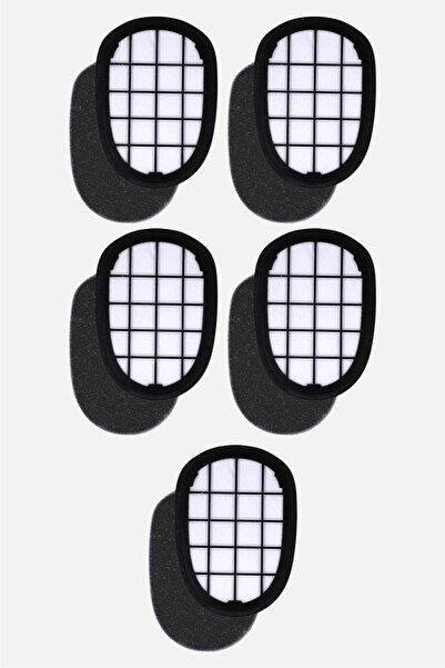 optream فلتر غرفة المكنسة الكهربائية المتوافق مع Philips FC 6822، 5 قطع (لون ...