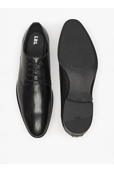 LBL by Shoexpress Solid Derby Shoes with Lace-Up Closure