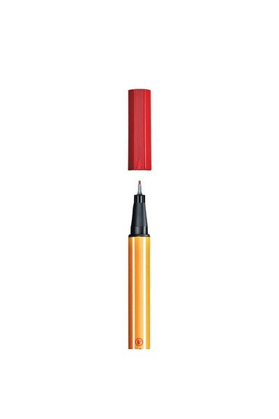 Stabilo Point 88/40 - Red, 0.4 Mm, 3 Pieces