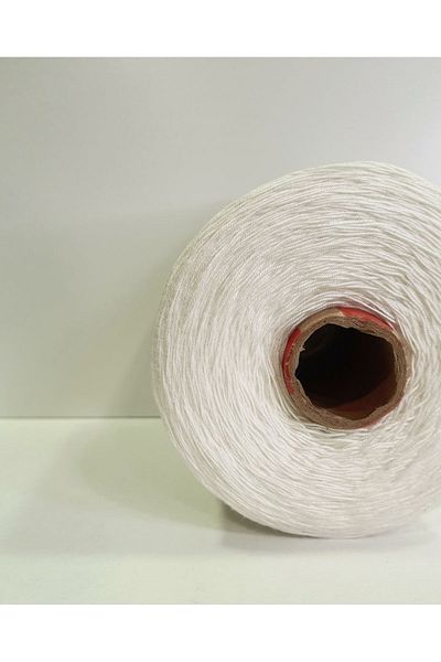 İPLİKOUTLET Σχοινί Λευκής Βισκόζης 400 γραμμάρια