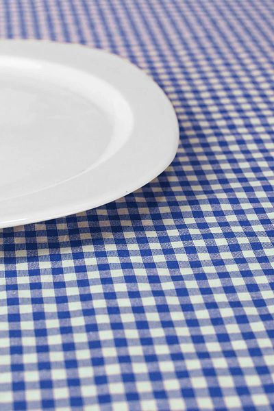 Lux Touch Față de masă de picnic Blue Zifir 170 x 170 cm - Bumbac Pitikare