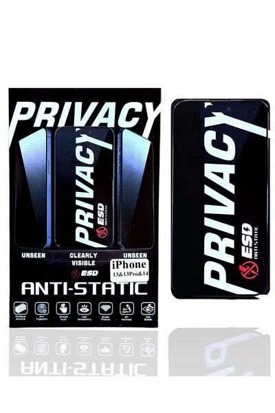 OSG İphone 13 13 Pro Ve 14 ( 3 Model) Uyumlu Hayalet Görünmez Tam Kapatan Tam...
