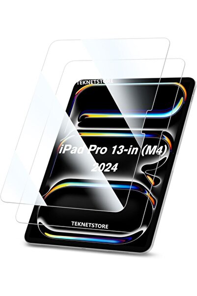 TEKNETSTORE IPad Pro 13 Inç M4 Çip 2024 Uyumlu Nano Kırılmaz Esnek Ekran Koru...
