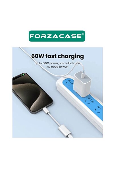 Genel Markalar Type-C to Lightning Çevirici Adaptör Şarj ve Kulaklık Çevirici - FC497