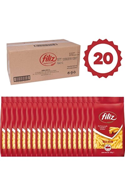 FİLİZ Filiz İnce Uzun Makarna 500gr 1 koli x 20 adet