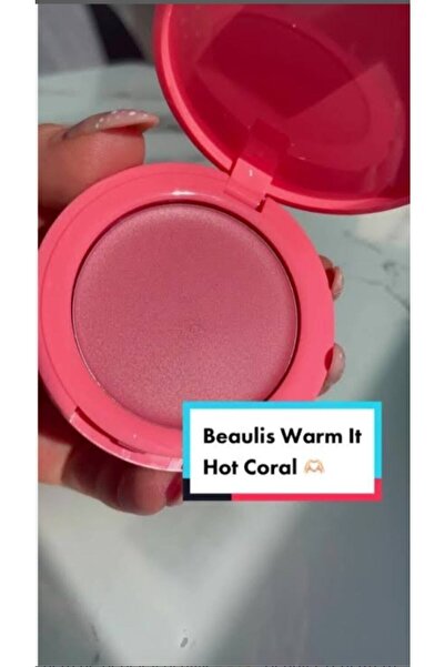 beaulis Warm It Krem Allık 558 Hot Coral