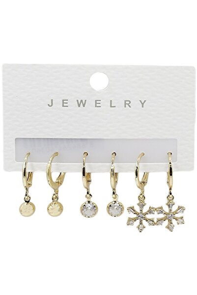 Miniso Küpe Seti-Altın