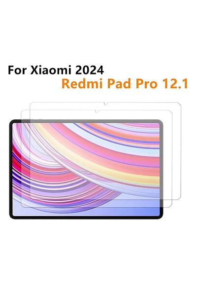 TEKNETSTORE Xiaomi Redmi Pad Pro - 8GB 256GB, 12.1", 2024 Nano Screen Protector, Transparent Flexible Glass, Fully Compatible