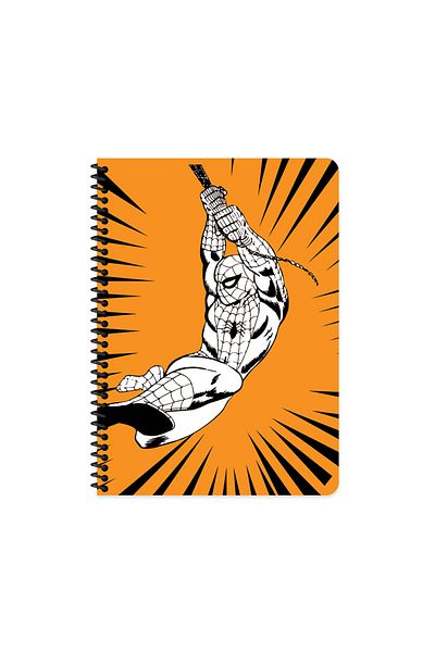 KESKİN COLOR Sharp Color Marvel Seri2 20x28 80 Yp. Caiet cu spirală cu copertă din carton în carouri