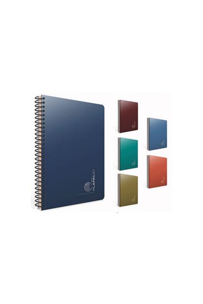 Gıpta Platinum Spiral PP Cover A4 80 Sheets Ruled Notebook 5685