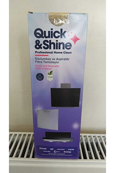 Quick&Shine Quick Shine Davlumbaz Ve Aspiratör Filtre Temizleyicisi 500 Ml