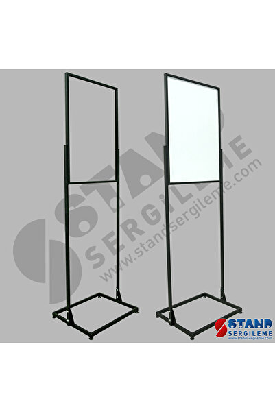 StandSergileme AYAKLI DİKEY POSTER PANO (Baskı Hariç) 50X70 ( Demonte )