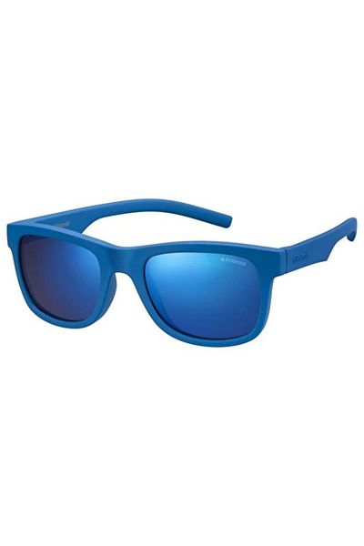 Polaroid Kids PLD8020/S ZDIJY 46-18-124 - Polarized SunGlaSSeS for Children (Medium You, Test Card Gift)