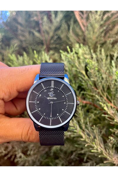 G Sport POLO Black Mesh Strap Men's Wristwatch