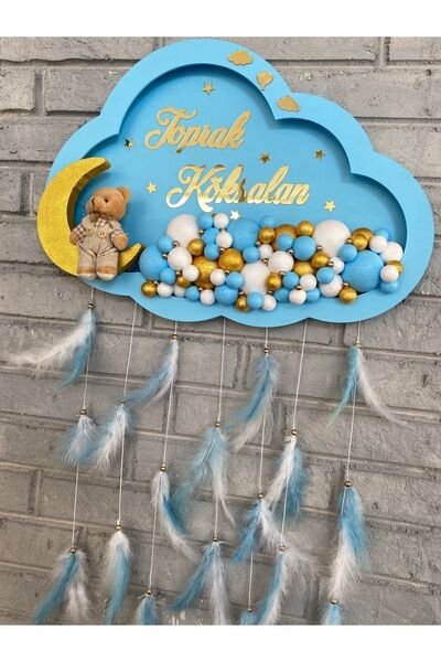 NeşeliAtölyem Bubble Bebek Kapı Süsü - Yastık -20 Magnet