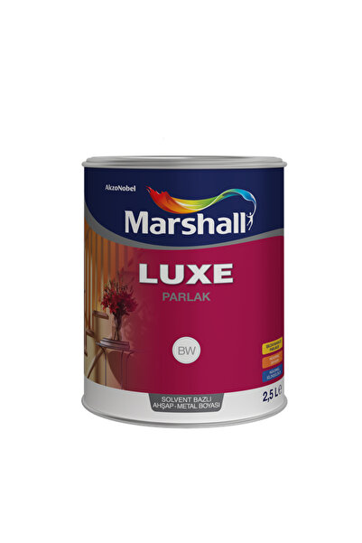 Marshall LUXE PARLAK SENTETİK YAĞLI BOYA 2.5L