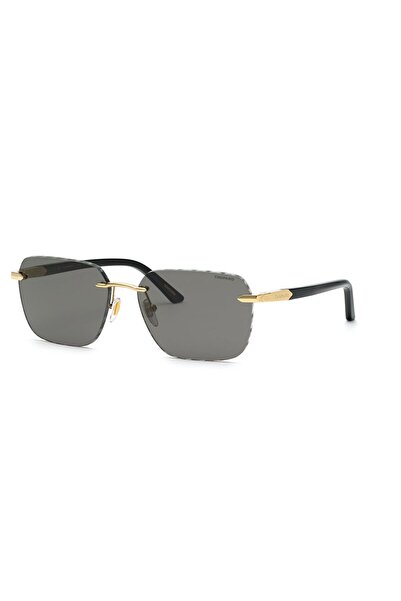 Chopard SHCG62300P61 Erkek Güneş Gözlüğü Çerçevesiz Polarize Füme Lens UV400