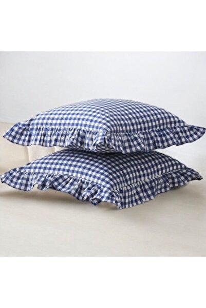 Erba kreasyon Husă de pernă boemă 100% bumbac, vintage, cu volane