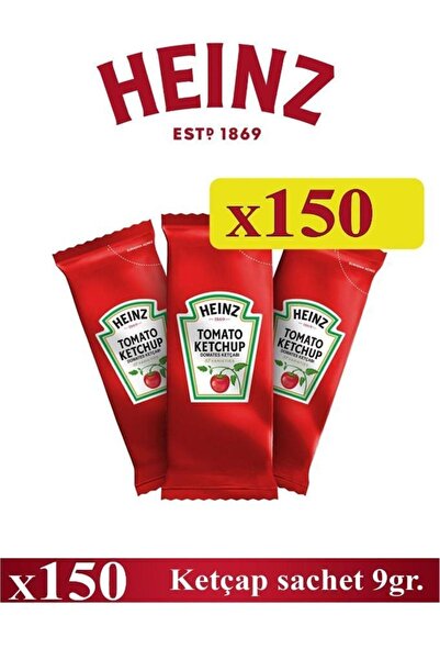 edukkanim Ketçap Sachet 9 Gr X 150 Ad - Heinz