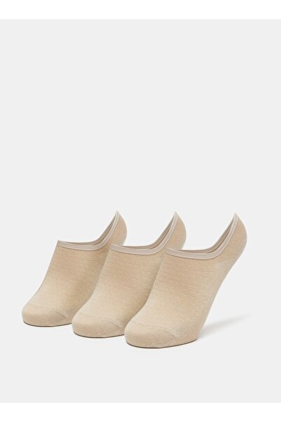 Celeste Solid No Show Socks - Set of 3