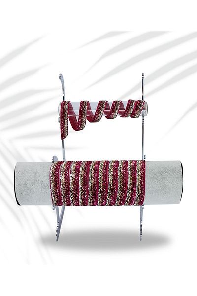 kadifecim 1 Cm Glitter Velvet Ribbon Strip - 5 Meters