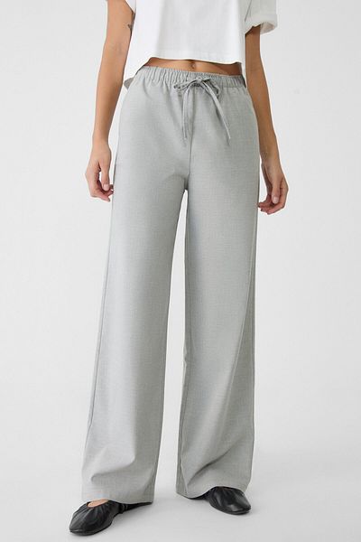 Stradivarius Long Draped Stylish Pants