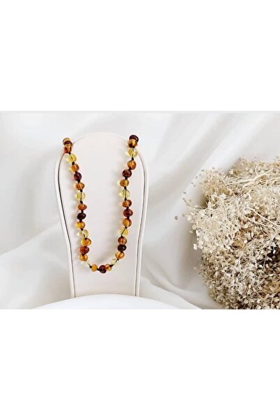 Natural Ambers قلادة عين الشر والصحة للطفل