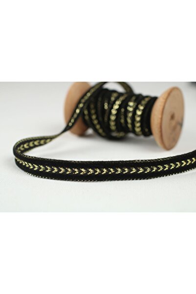 kadifecim Panglică de catifea cu sclipici de 1 cm