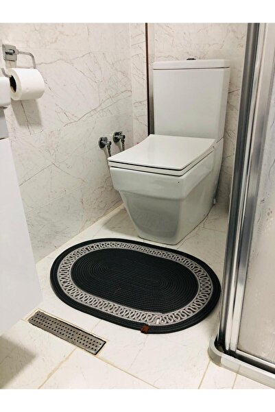 ModaCardin Σετ 6 χαλάκια μπάνιου από γιούτα και άχυρο - Καλάθι σε μποέμικο και σκανδιναβικό στυλ