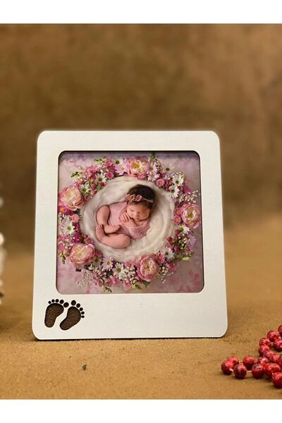 exalted hawk Beyaz Bebek Çerçevesi