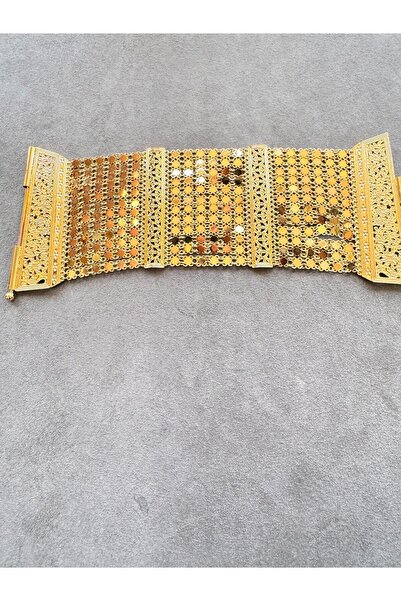 YAKUT GOLD 22 ayar altın kaplama telkari kelepçe