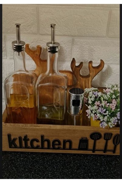 exalted hawk Multi-Purpose Wooden Box Kitchen Bathroom Organizer Organizer Pen Holder