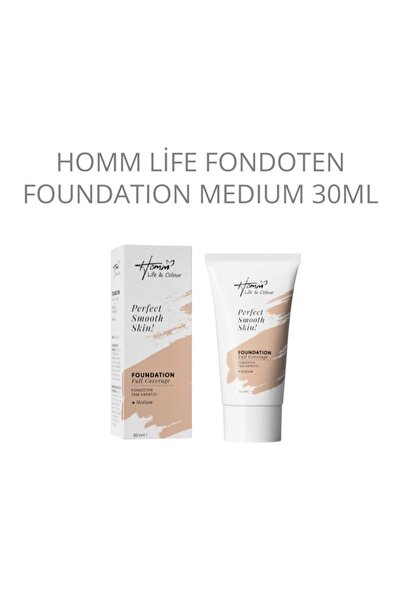 Homm Bitkisel FONDOTEN FOUNDATION MEDIUM 30ML