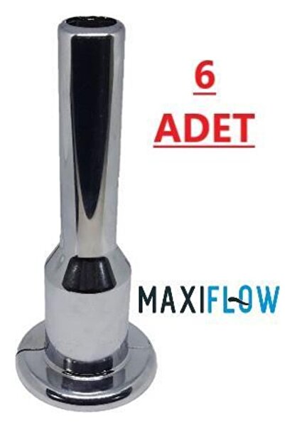 Maxiflow Petek Boru Gizleme Aparatı Krom Boyalı - Boru Gizleyici 6 Adet