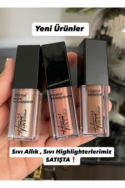 Homm Bitkisel Homm Life Highlighter Nude - Short Cut
