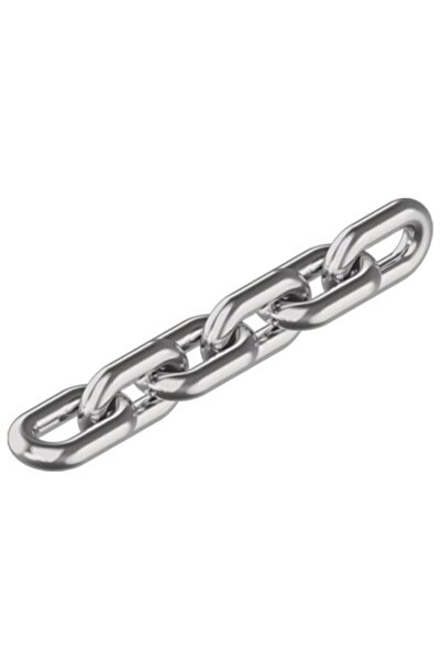 DEMİR TİCARET YAPI 4mm Galvanizli Paslanmaz Zincir 10 Mt