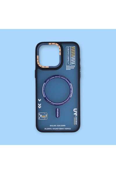 Turkuaz Iphone 14 Pro Max; Darbe Önleyici, Mat Saydam Lüks Silikon Kılıf